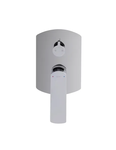 Душова система Q-tap Slavonice QTSLA113CRM45898 Chrome, прихованого монтажу, без виливу