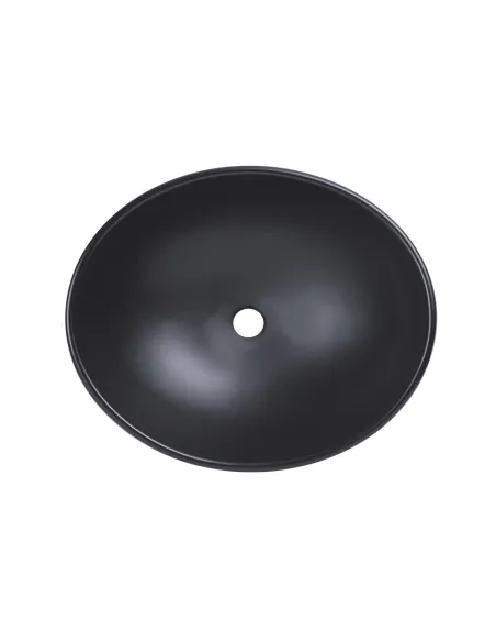 Накладна раковина Q-Tap Dove QT063078MBMBN Matt Black, 410x335x145 мм