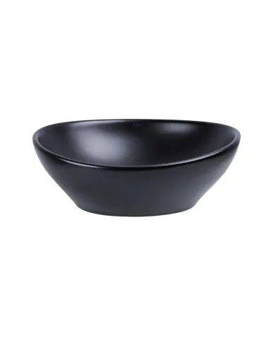 Накладная раковина Q-Тap Dove QT063078MBMBN Matt Black, 410x335x145 мм