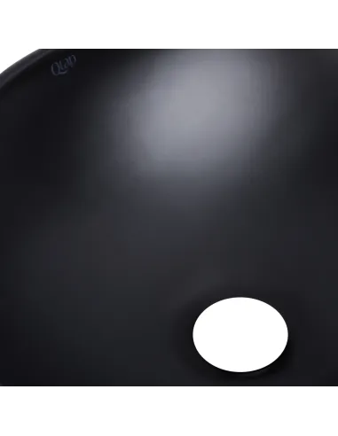 Накладная раковина Q-Тap Dove QT063078MBMBN Matt Black, 410x335x145 мм