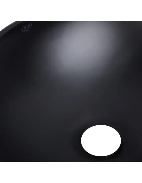 Накладна раковина Q-Tap Dove QT063078MBMBN Matt Black, 410x335x145 мм