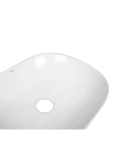 Накладная раковина Q-Тap Aquarius QT21112185WN White, 465x375x120 мм