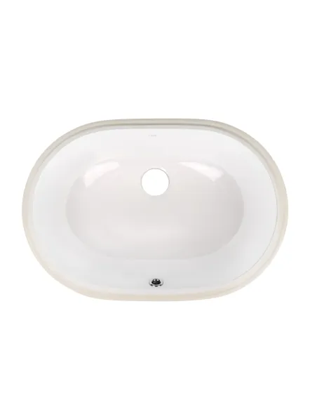 Керамічна раковина Q-Тap Stork QT15116030WN White, 565x385x210 мм врізна