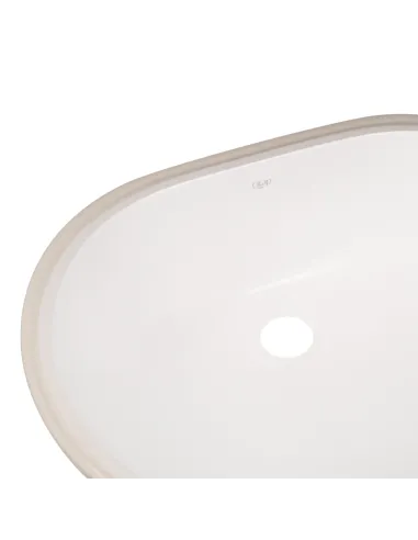 Керамічна раковина Q-Тap Stork QT15116030WN White, 565x385x210 мм врізна