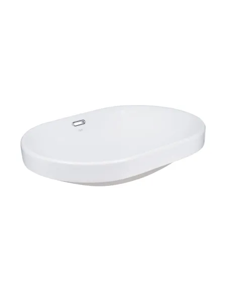 Керамическая раковина Q-Тap Leo QT11114028WN White, 590x400x170 мм врезная Керамическая раковина Q-Тap Leo QT11114028WN White, 590x400x170 мм врезная