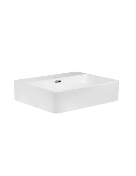 Керамічна раковина Q-Тap Nando LT QT12112173SWN White, 500х420х130 мм настінна