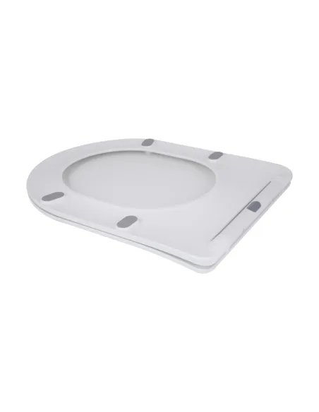 Унитаз компакт Q-Tap Grand Ultra Quiet WHITE QT26228301W, 660x360x800 мм, безободковый, сиденье Soft-close