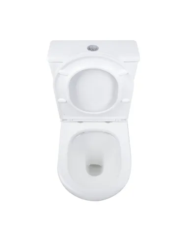 Унітаз компакт Q-Tap Dove Rimless WHITE QT06228380BW, 605x370x800 мм, безободковий, сидіння Soft-close