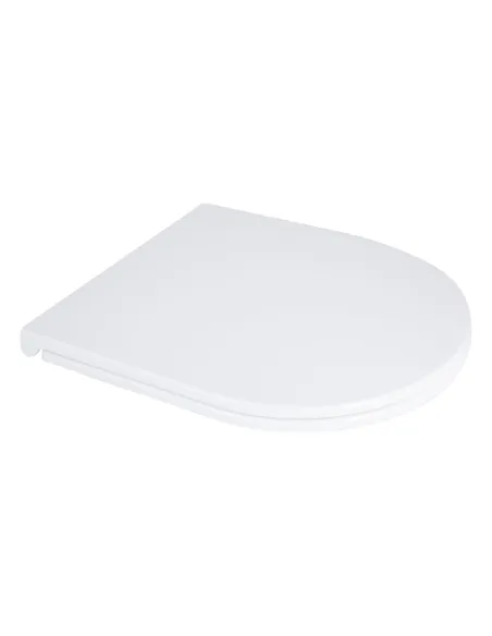 Унітаз компакт Q-Tap Dove Rimless WHITE QT06228380BW, 605x370x800 мм, безободковий, сидіння Soft-close