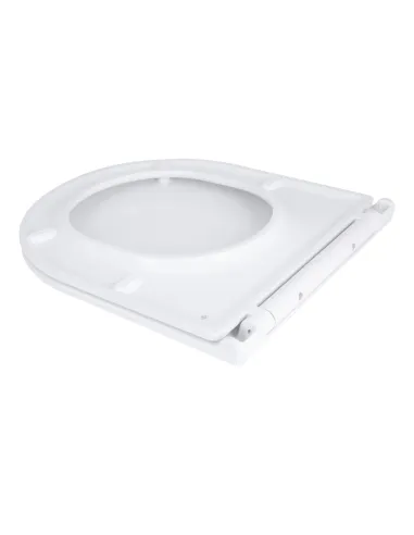 Унитаз компакт Q-Tap Dove Rimless WHITE QT06228380BW, 605x370x800 мм, безободковый, сиденье Soft-close