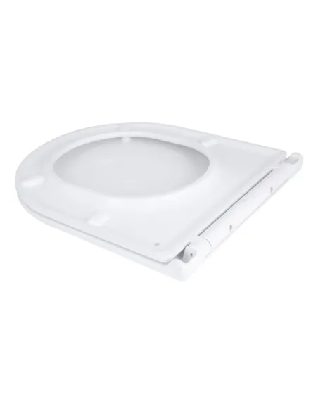 Унитаз компакт Q-Tap Dove Rimless WHITE QT06228380BW, 605x370x800 мм, безободковый, сиденье Soft-close