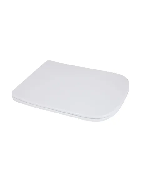 Унитаз моноблок Q-Tap Kolibri Ultra Quiet WHITE QT10226380W, 690x360x790 мм, безободковый, сиденье Soft-close