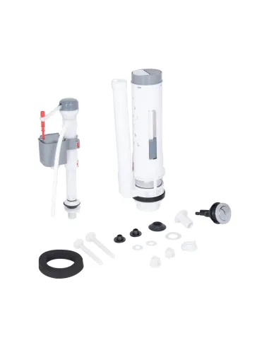 Унитаз моноблок Q-Tap Kolibri Ultra Quiet WHITE QT10226380W, 690x360x790 мм, безободковый, сиденье Soft-close