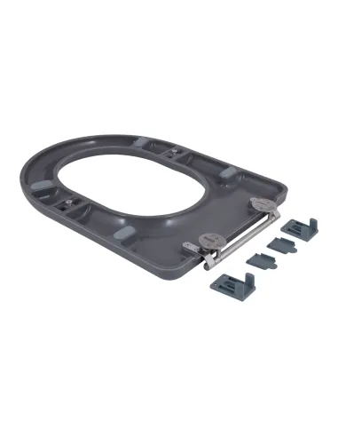 Унітаз компакт QTap Freedom Rimless WHITE QT22226098W, 800x365x870 мм, інклюзивний, безободковий, сидіння Soft-close