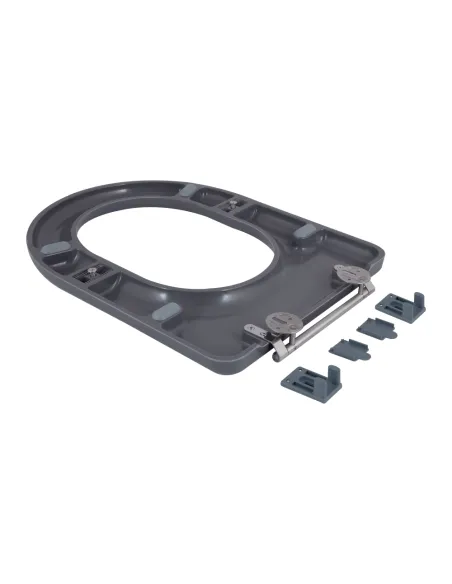 Унітаз компакт QTap Freedom Rimless WHITE QT22226098W, 800x365x870 мм, інклюзивний, безободковий, сидіння Soft-close