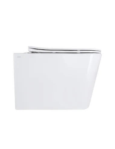 Унітаз Q-Tap Tern Ultra Quiet WHITE QT17332303AW, 525x345x360 мм, безободковий підвісний, сидіння Soft-close