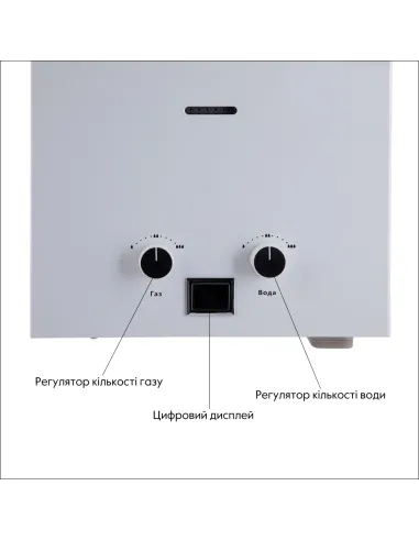 Колонка газовая Thermo Alliance JSD20-10CLM White 10 л, дымоходная