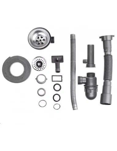 Мийка для кухні кругла Wezer 490(06) Satin із нержавіючої сталі