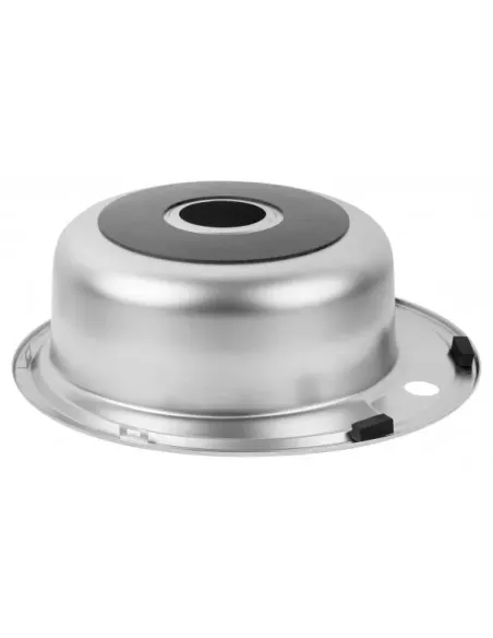 Мойка для кухни круглая Wezer 490(08) Satin из нержавеющей стали