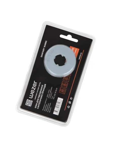 Приладовий кран Wezer SOL22B-18-BLUE, 0,5 х 0,75 дюйми