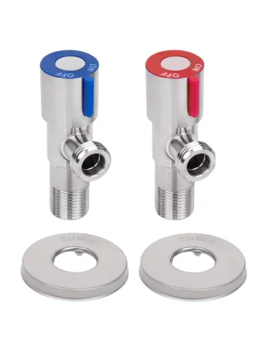 Приборный кран Wezer SOL22А-18-TWIN, 0,5 х 0,5 дюйма