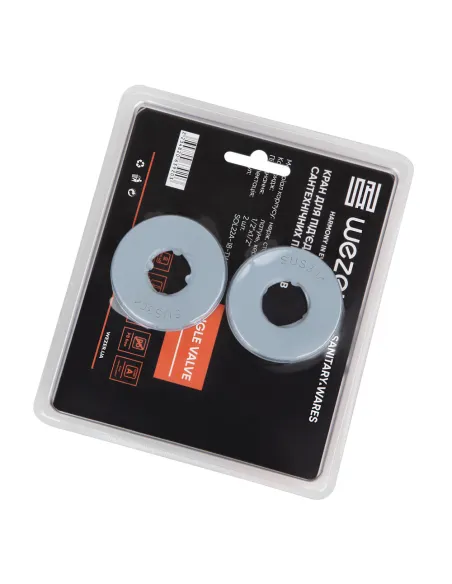 Приборный кран Wezer SOL22А-18-TWIN, 0,5 х 0,5 дюйма