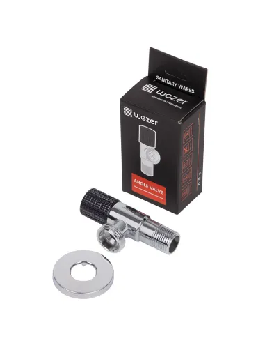 Приладовий кран Wezer SOL22B-17-BLACK, 0,5 х 0,75 дюйма