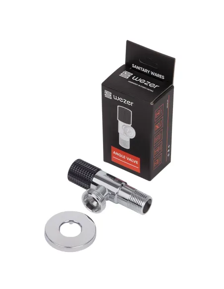 Приладовий кран Wezer SOL22B-17-BLACK, 0,5 х 0,75 дюйма