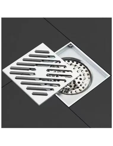 Канализационный трап Gappo G81050, латунь, хром