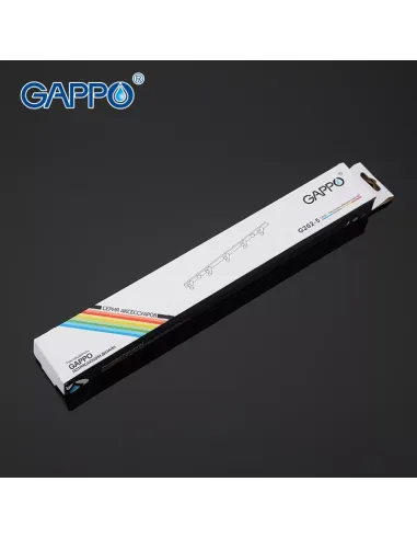 Планка з гачками Gappo G202-5, 300 мм, хром, 5 гачків