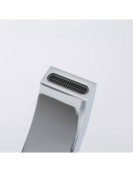 Змішувач для умивальника Gappo G1007-81, хром, високий