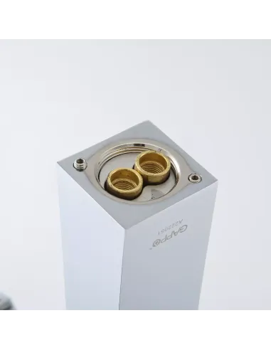 Змішувач для умивальника Gappo G1007-81, хром, високий