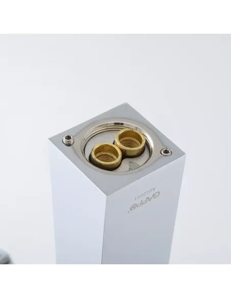 Змішувач для умивальника Gappo G1007-81, хром, високий