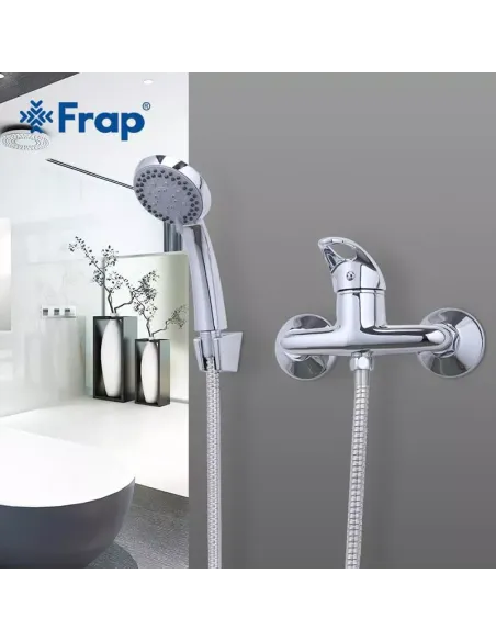 Смеситель для душа Frap F2003, без излива, хром