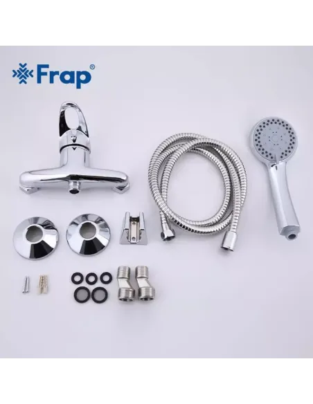 Смеситель для душа Frap F2003, без излива, хром