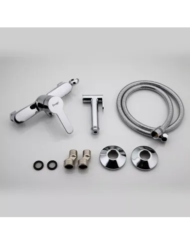 Змішувач для біде Frap F2041, з гігієнічним душем, хром