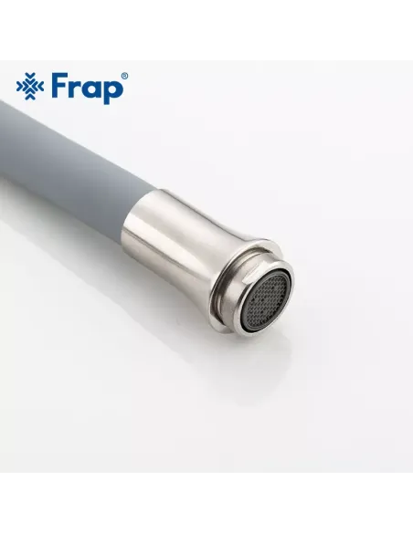 Смеситель для кухни Frap F4448 с гибким изливом, сатин