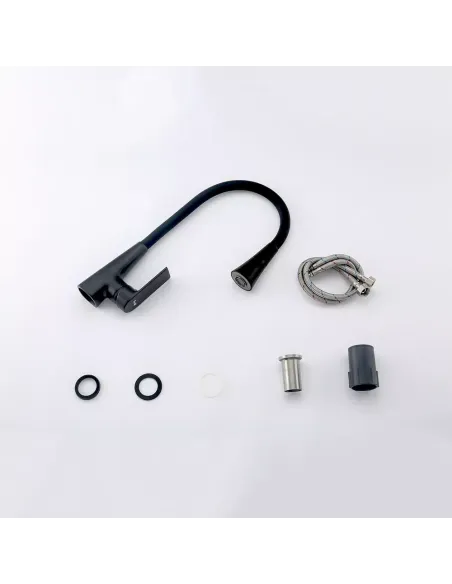 Змішувач для кухні Frap F4471-6 з гнучким виливом