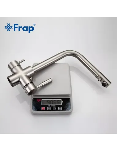 Смеситель для кухни Frap F4352-5 с подключением к фильтру, сатин