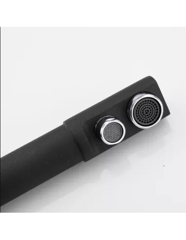 Смеситель для кухни Frap F4352-7 с подключением к фильтру, черный