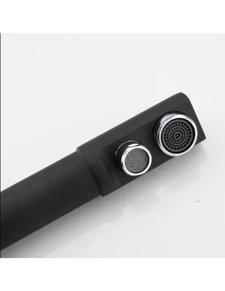 Смеситель для кухни Frap F4352-7 с подключением к фильтру, черный