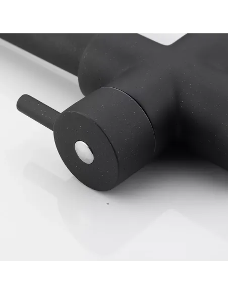 Смеситель для кухни Frap F4352-7 с подключением к фильтру, черный