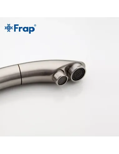 Смеситель для кухни Frap F4399-5 с подключением к фильтру, сатин
