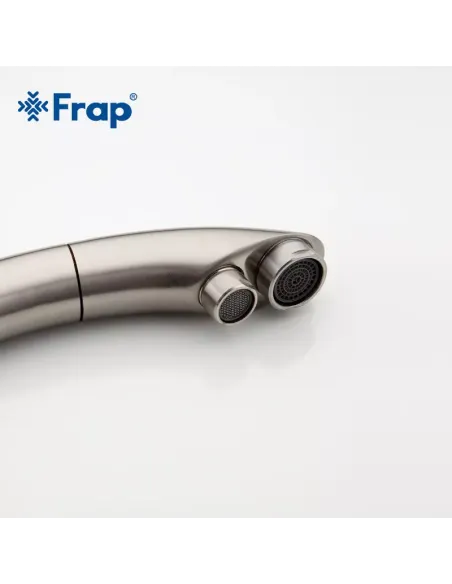 Смеситель для кухни Frap F4399-5 с подключением к фильтру, сатин