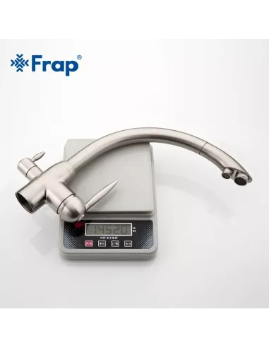 Смеситель для кухни Frap F4399-5 с подключением к фильтру, сатин