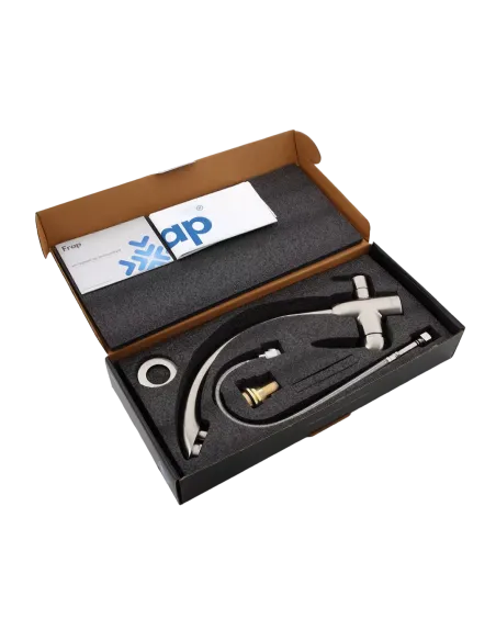 Смеситель для кухни Frap F4399-5 с подключением к фильтру, сатин