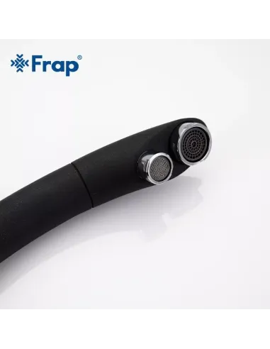 Смеситель для кухни Frap F4399-7 с подключением к фильтру, черный