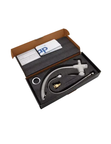 Смеситель для кухни Frap F4399-8 с подключением к фильтру, белый