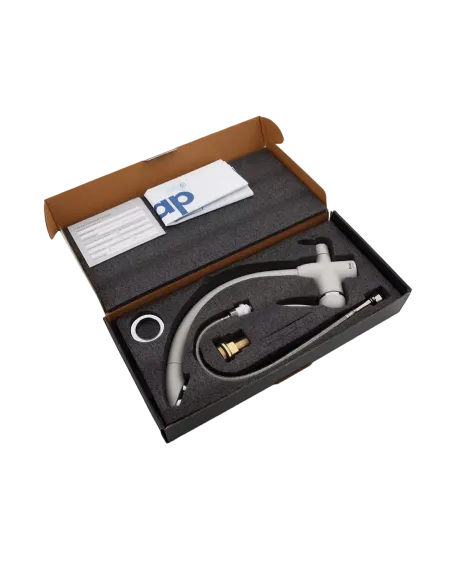 Смеситель для кухни Frap F4399-8 с подключением к фильтру, белый