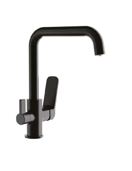 Смеситель для кухни Frap F4362 с подключением к фильтру, черный